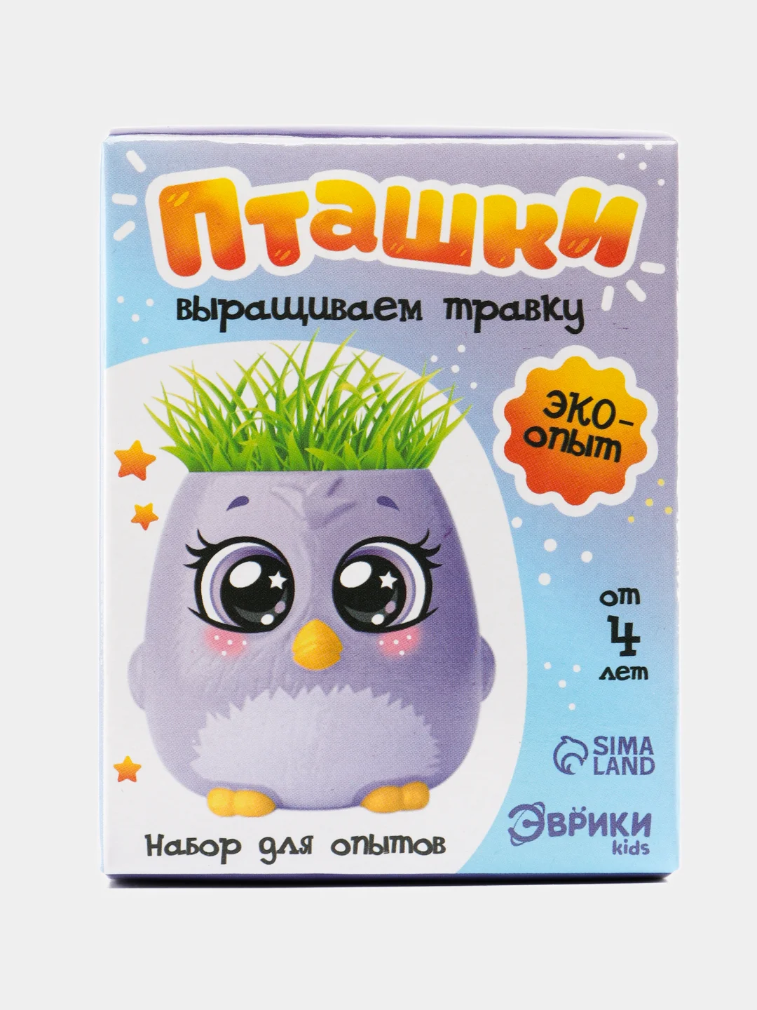 Аметистовый набор для опытов "Выращиваем травку"