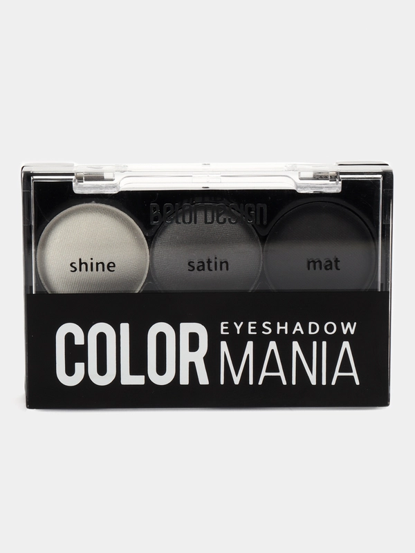 Belor Design Тени для век COLOR MANIA тон 31 серый