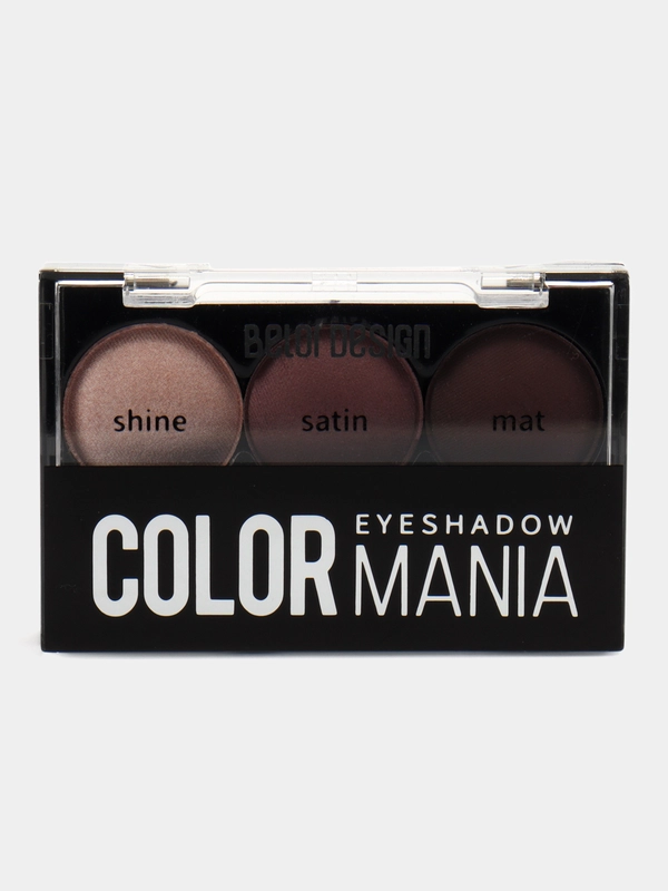 Belor Design Тени для век COLOR MANIA тон 37 первая сирень