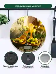 Зеленый весы кухонные электронные MARTA MT-1640 / Индикатор температуры помещения/ сенсор/ олива