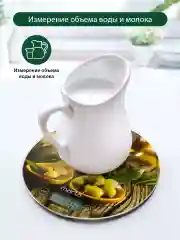 Зеленый весы кухонные электронные MARTA MT-1640 / Индикатор температуры помещения/ сенсор/ олива