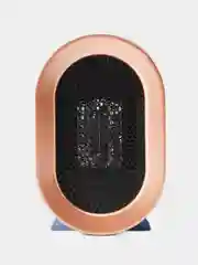 Синий тепловентилятор обогреватель настольный для дома