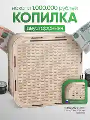 Копилка для денег Positron+S, на 1 000 000 рублей