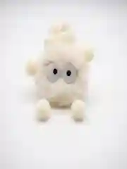 Слоновая кость мягкая игрушка - брелок, подвеска кошка, зайчик, котёнок на сумку, рюкзак, портфель