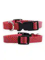 Ошейник Аркон Dog&Vogue NEO, нейлон, ширина 25 мм, 40-60 см, красный