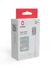 Белый комплект насадок Для чувствительных десен Oclean P1S12 W02 (2шт, Белый) (Новая упаковка)