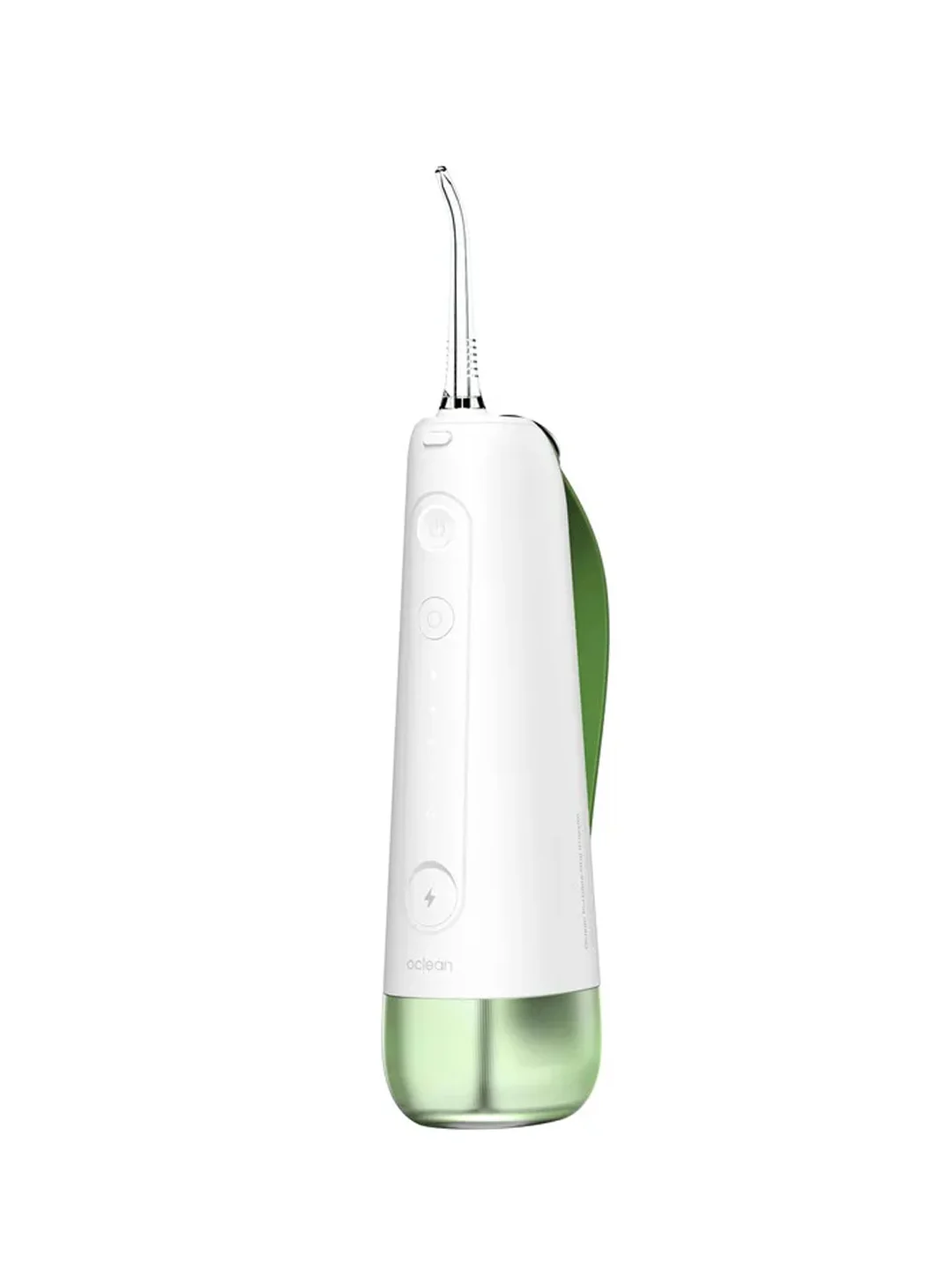 Зеленый ирригатор Oclean W10 с 2 насадками