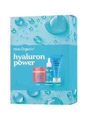 Набор косметический Miss Organic Hyaluron Power, ночная маска, крем, сыворотка, 125 г