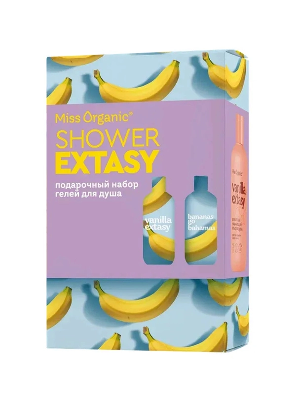 Набор косметический Miss Organic Shower Extasy, 580 мл