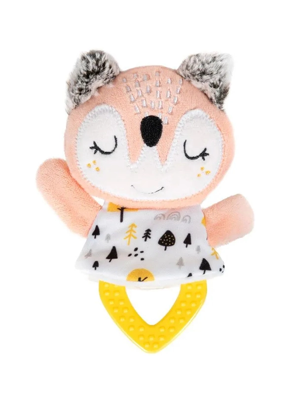 Игрушка Триол PUPPY Лисичка, мягкая, для щенков, 170 мм