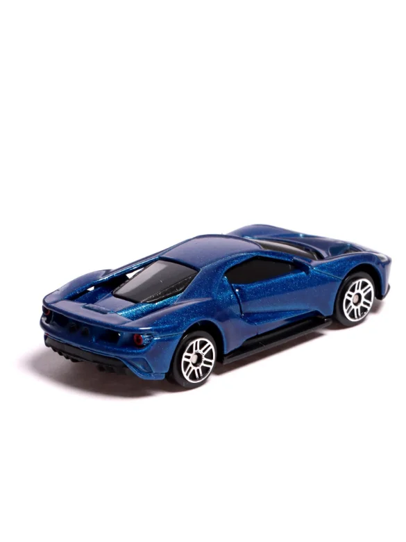 Машина металлическая FORD GT, 1:64, цвет синий