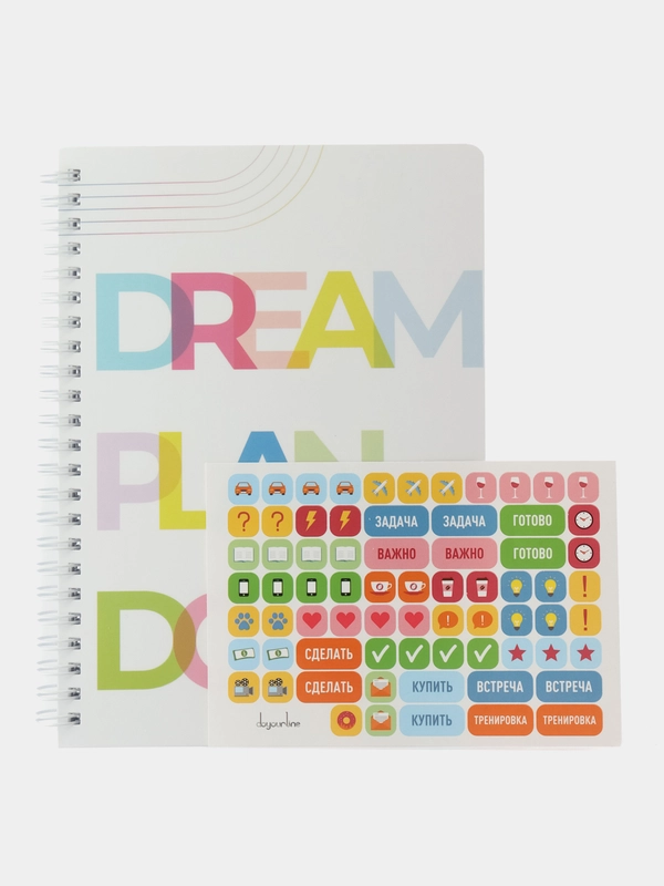 Еженедельник Remarklee "Dream Plan Do", А5