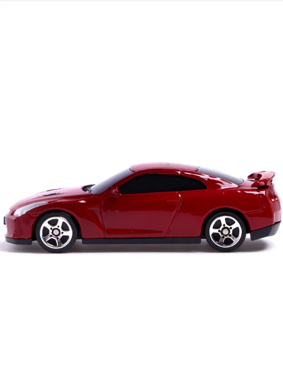 Машина металлическая NISSAN GT-R (R35), 1:64, цвет красный