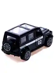 Машинка металлическая Полиция, 1:48, инерция, открываются двери, цвет чёрный