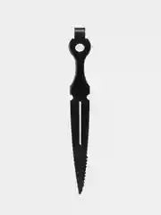 Черный щипцы Blade для кальяна