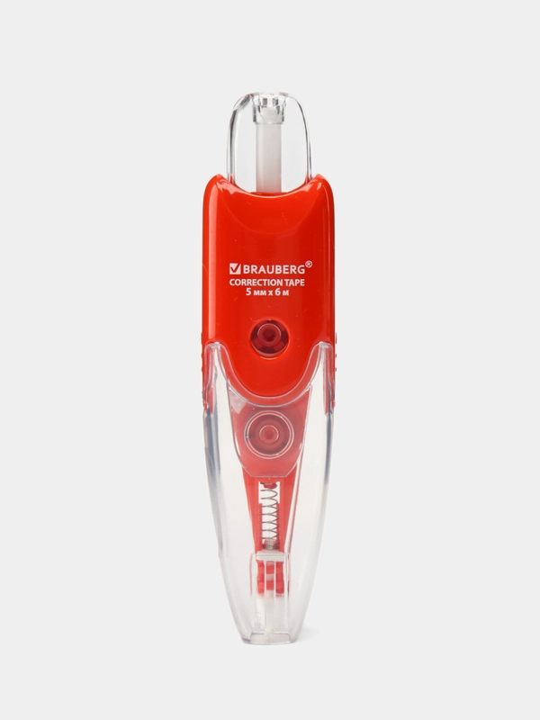 Замазка ленточная Brauberg Click, 272660, корректирующая лента, штрих корректор