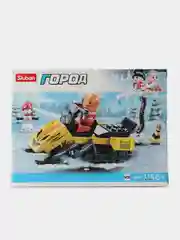 Бежевый детский конструктор, игрушка развивающая