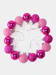Вишнёвый ёлочные украшения / ёлочные игрушки 9 шариков по 4 см