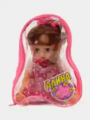 Кукла классическая озвученная Алина 28 см, рюкзак