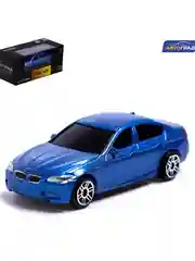 Машина металлическая BMW M5, 1:64, цвет синий