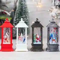 Новогодний фонарь свеча, 13 см