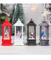 Новогодний фонарь свеча, 13 см