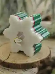 Зеленый свеча ароматизированная,снежинка,новогодняя