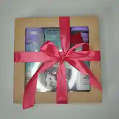 Подарочный новогодний набор "I Love Winter" (шампунь, гель для душа, соль для ванн, мыло)