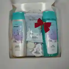 Подарочный новогодний набор "I Love Winter" (шампунь, гель для душа, соль для ванн, мыло)