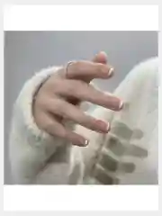 Накладные ногти короткие френч