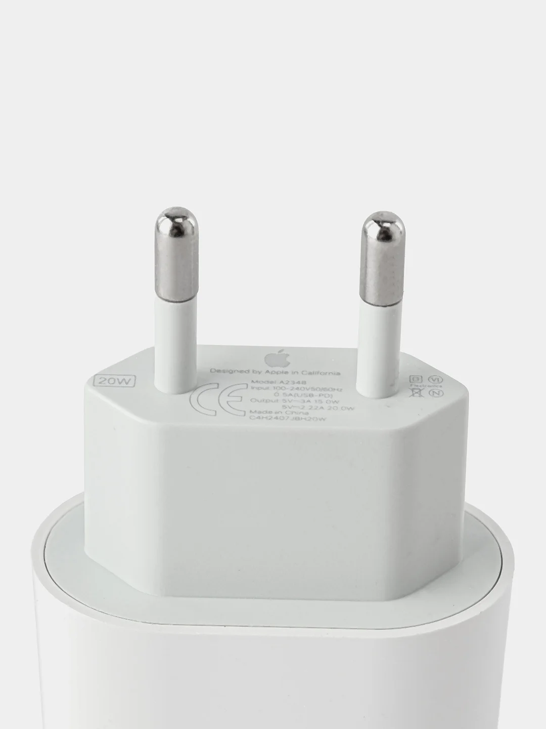 Белый зарядное устройство USB - Type-C /адаптер для быстрой зарядки Type-C