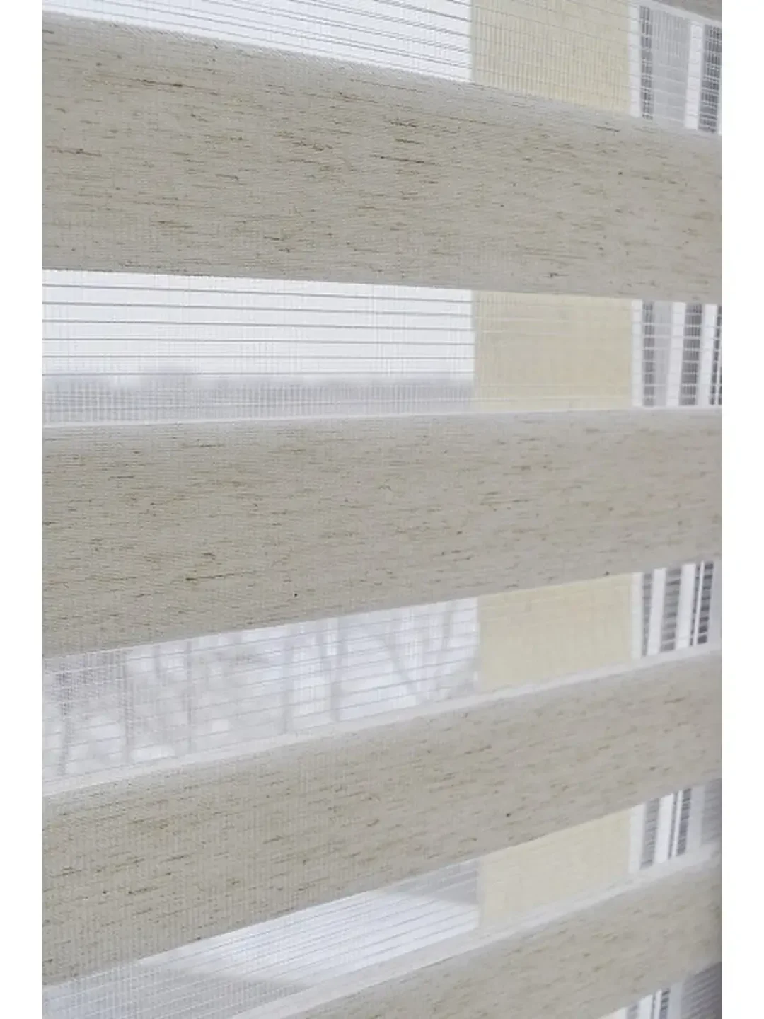 Рулонная штора 70х160 ECODECOR День/ночь натуральный лен