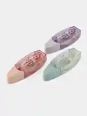Замазка ленточная Brauberg Pastel, 272658, корректирующая лента, штрих корректор, 3 шт