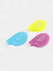 Замазка ленточная Brauberg Ultra Neon, 272665, корректирующая лента, штрих корректор, 3 шт