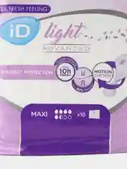 Урологические прокладки iD Light Advanced Maxi 10 шт