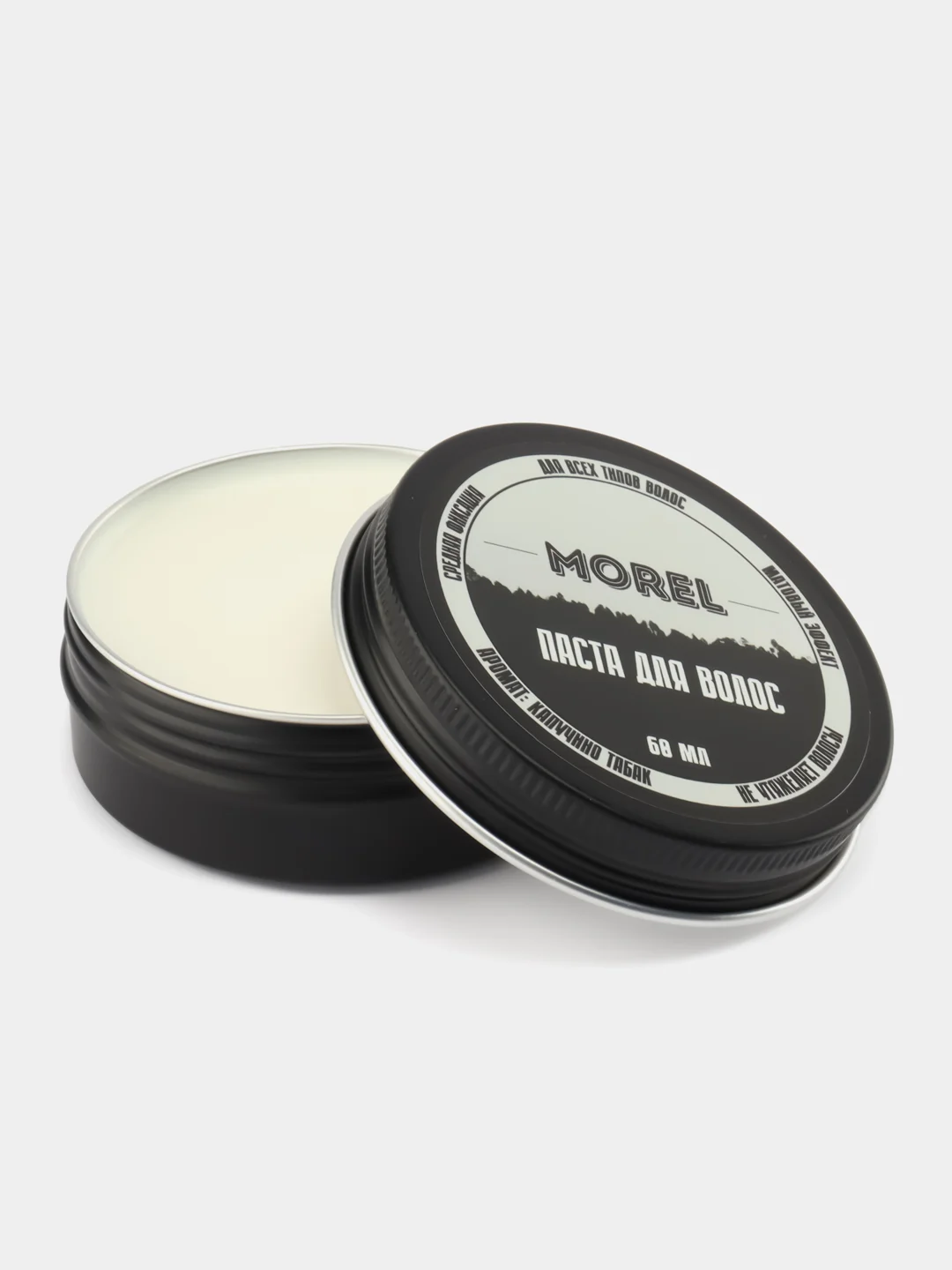 MOREL Матовая паста для волос мужская, 60 мл