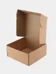Крафт коробка подарочная самосборная 22*22*10 см