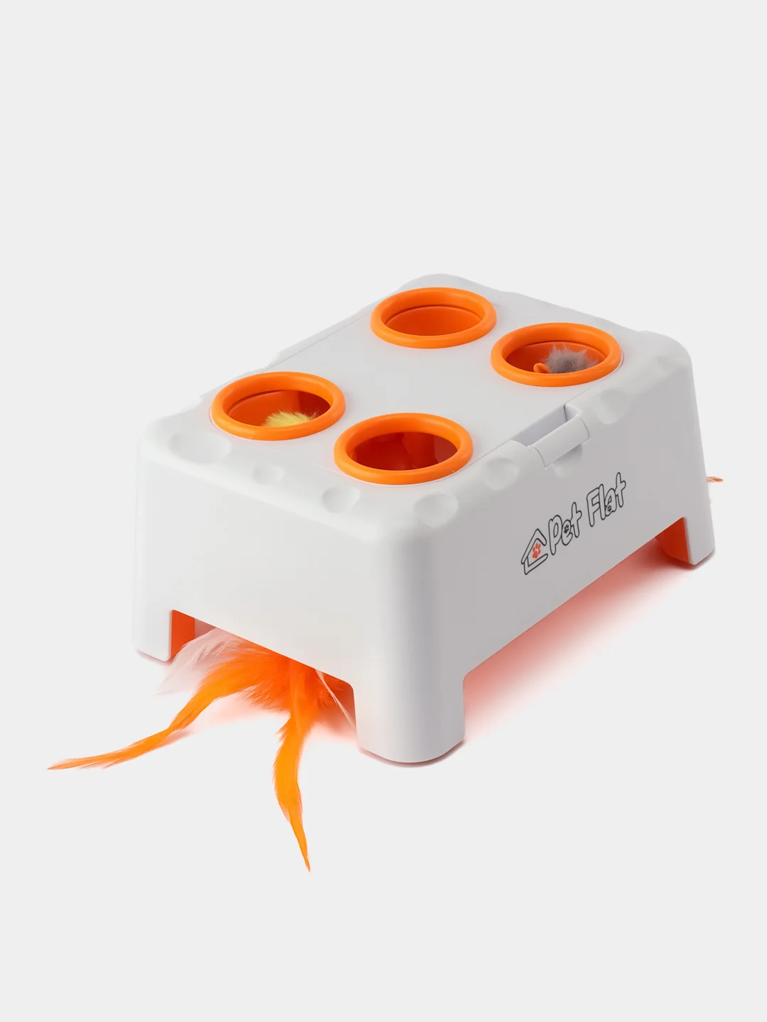 Белый интерактивная игрушка, умная дразнилка для кошек Magic Box