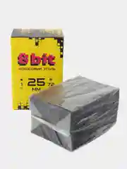 Уголь 8BIT (by. Cocoloco) 72шт/25мм кокосовый для кальяна