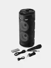 Черный колонка музыкальная, портативная  колонка, колонка ZQS4239 Bluetooth, с микрофоном