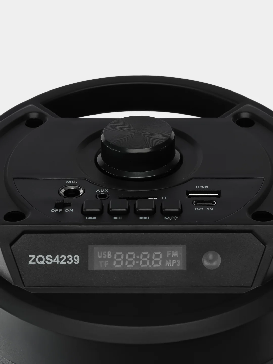 Черный колонка музыкальная, портативная колонка, колонка ZQS4239 Bluetooth, с микрофоном