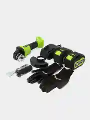 Черный болгарка УШМ аккумуляторная DAMMER, бесщеточная, 21V