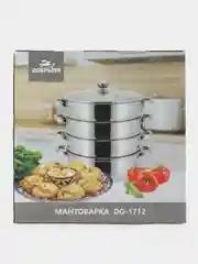 Мантоварка "Добрыня" DO - 1712, 28 см, 6 литров, пароварка