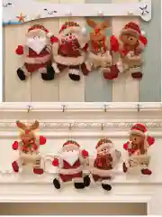 Белый новогодние ёлочные игрушки, подвеска новогодняя, на ёлку, игрушка на елку, елочная игрушка