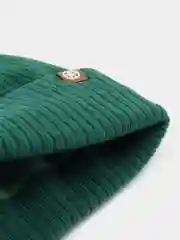 Зеленый детская шапка утепленная, 3-8 лет