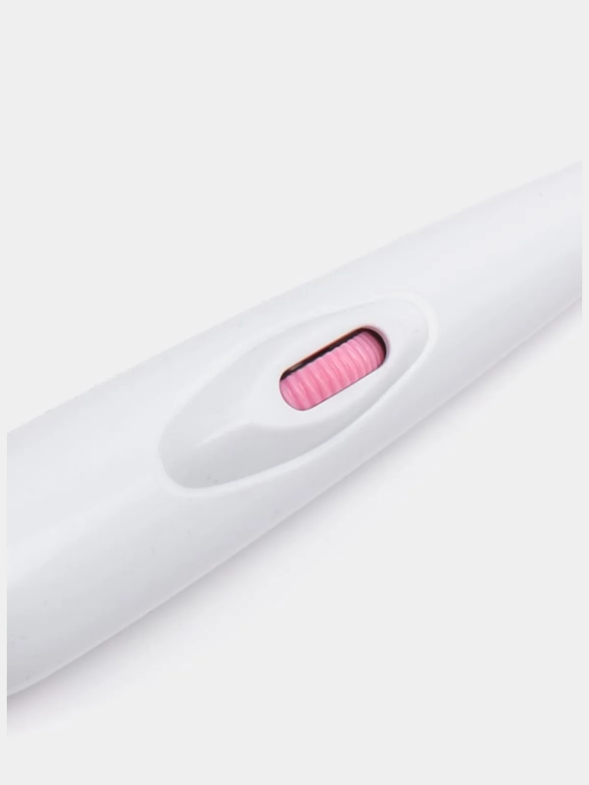 Белый вибратор женский с упругой головкой, встроенный аккумулятор от USB