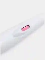 Белый вибратор женский с упругой головкой, встроенный аккумулятор от USB