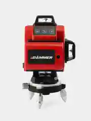 Черный лазерный уровень, нивелир DAMMER, 4D, 16 лучей