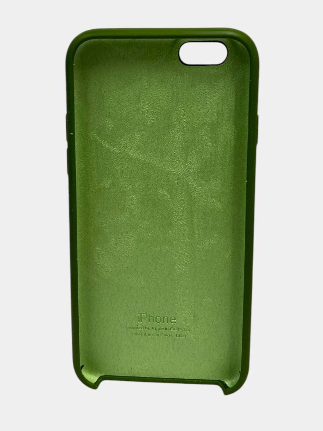 Оливковый чехол iPhone 6/6s Silicone case