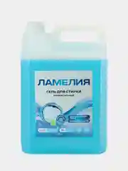 Голубой гель для стирки белья, набор 5+5 л, Ламелия